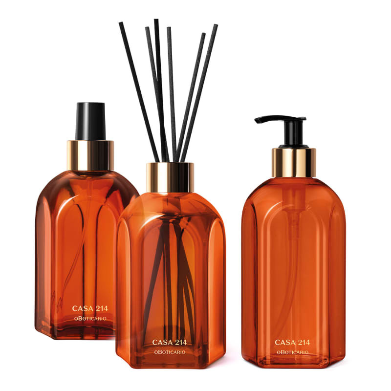 Combo Casa 214 Vanilla Sublime: Sabonete Líquido 400ml + Difusor de Ambiente com Varetas 250ml +... | oBoticario (BR)