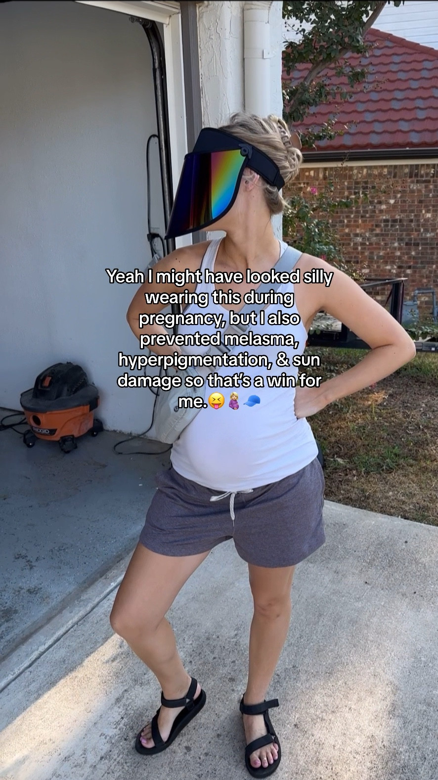 I’m officially of the age that I get sunspots SO much easier than I used to, so I’m diligent about protecting my face when I’m in the sun. 

I like my @bluestonesunshields full lux visor because I can wear it without messing up my hair, it covers my full face, & I can still wear my hair up in a clip! 🌈

#LTKBump #LTKCyberWeek #LTKGiftGuide