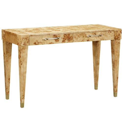 Madison Burl Desk | One Kings Lane