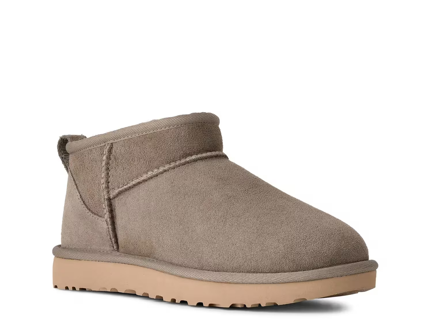 UGG Classic Ultra Mini Bootie | Women's | Grey Suede | Size 6 | Boots | DSW