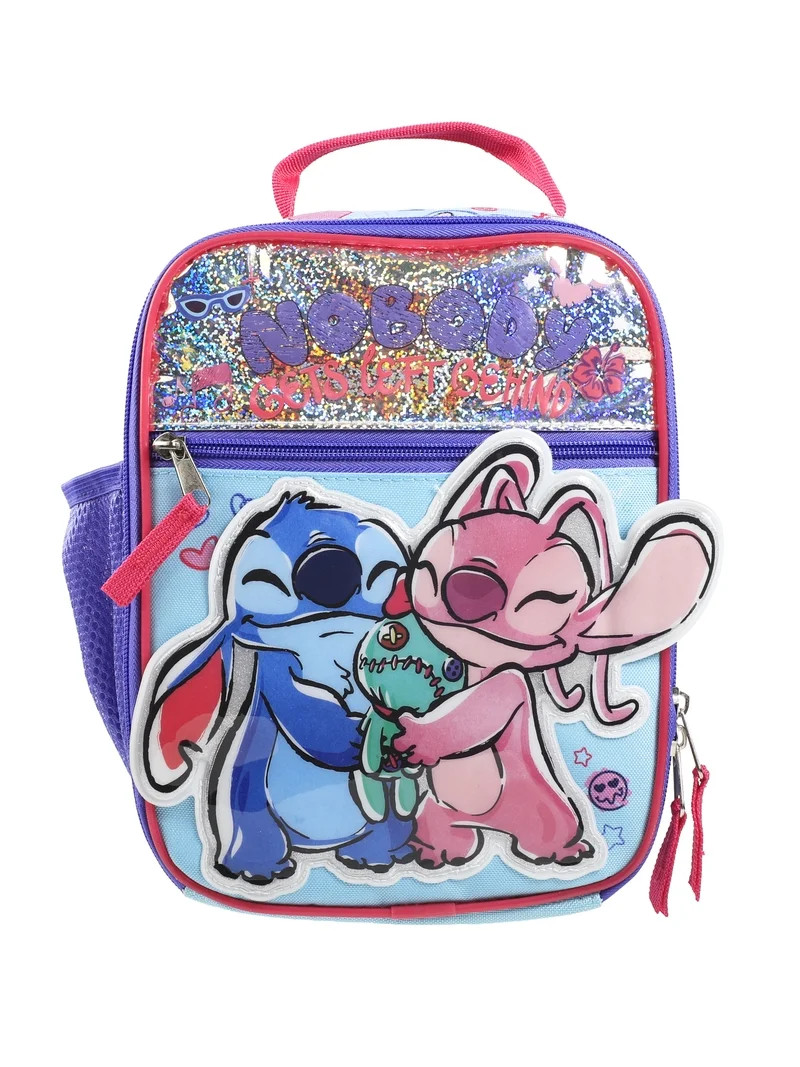 Stitch Lunch Bag with Side Water Pocket for Kids | Walmart (US)