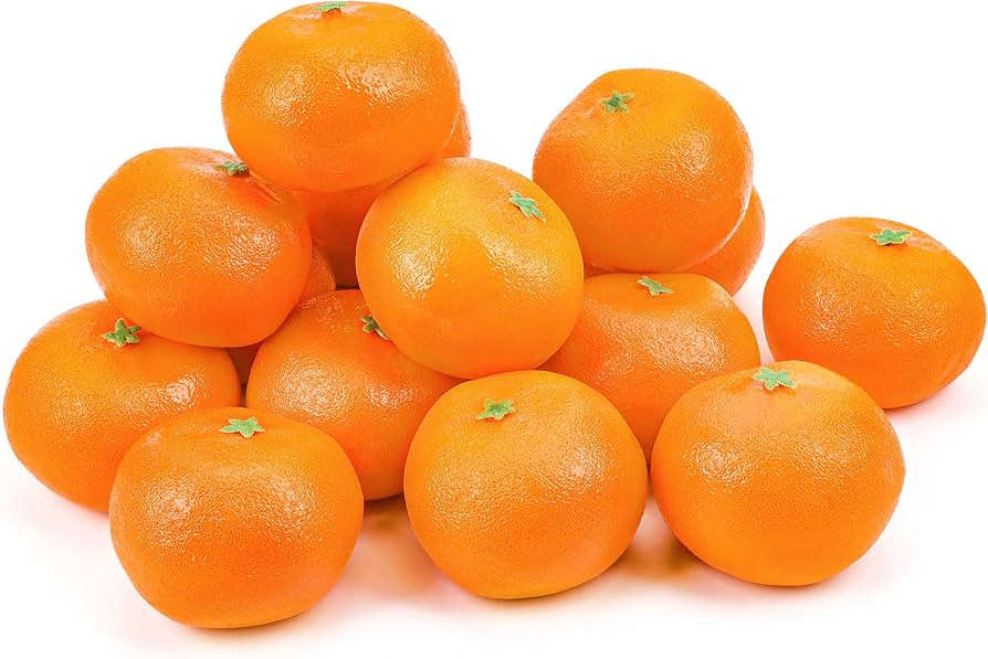 Toopify 16 Pcs Artificial Oranges, Decorative Fake Oranges for Decoration Lifelike, Realistic Fak... | Amazon (US)