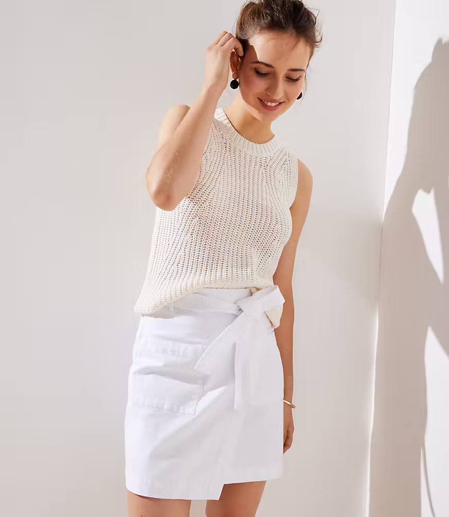 Pocket Wrap Skirt | LOFT