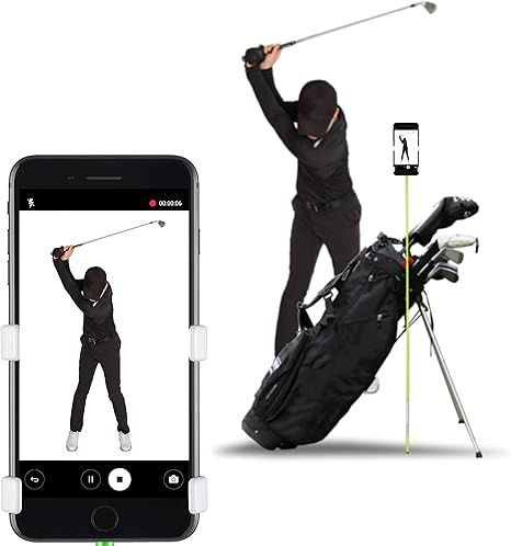 SelfieGOLF Record Golf Swing - Cell Phone Holder Golf Analyzer Accessories | Winner of The PGA Be... | Amazon (US)