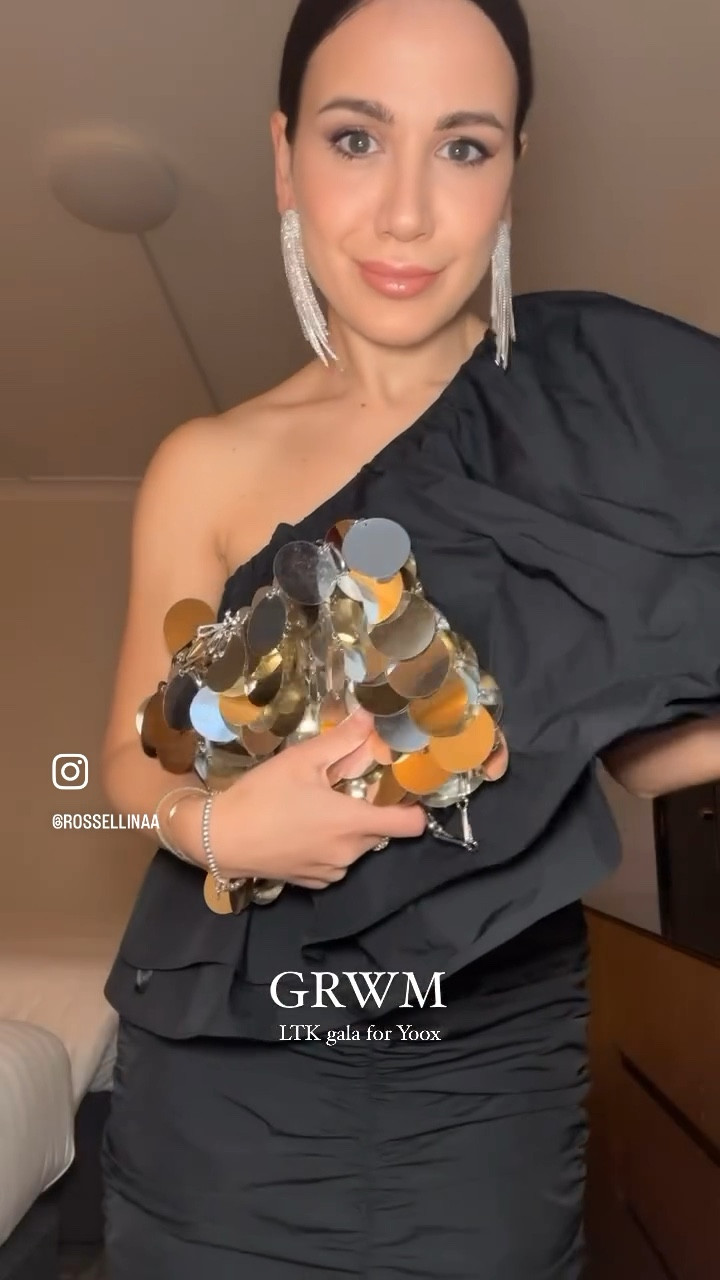 GRWM for #LTKgala in London 
My total look is by @yoox
#yoox adv 

#LTKGala #LTKstyletip #LTKitbag