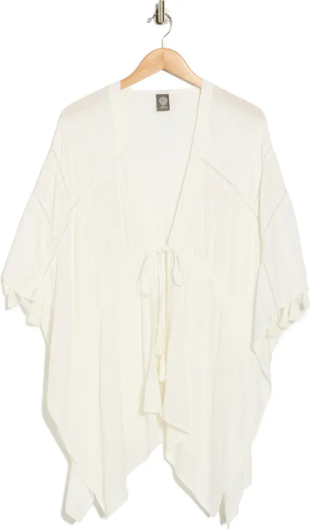 Vince Camuto Cinch Waist Tassel Trim Topper | Nordstromrack | Nordstrom Rack