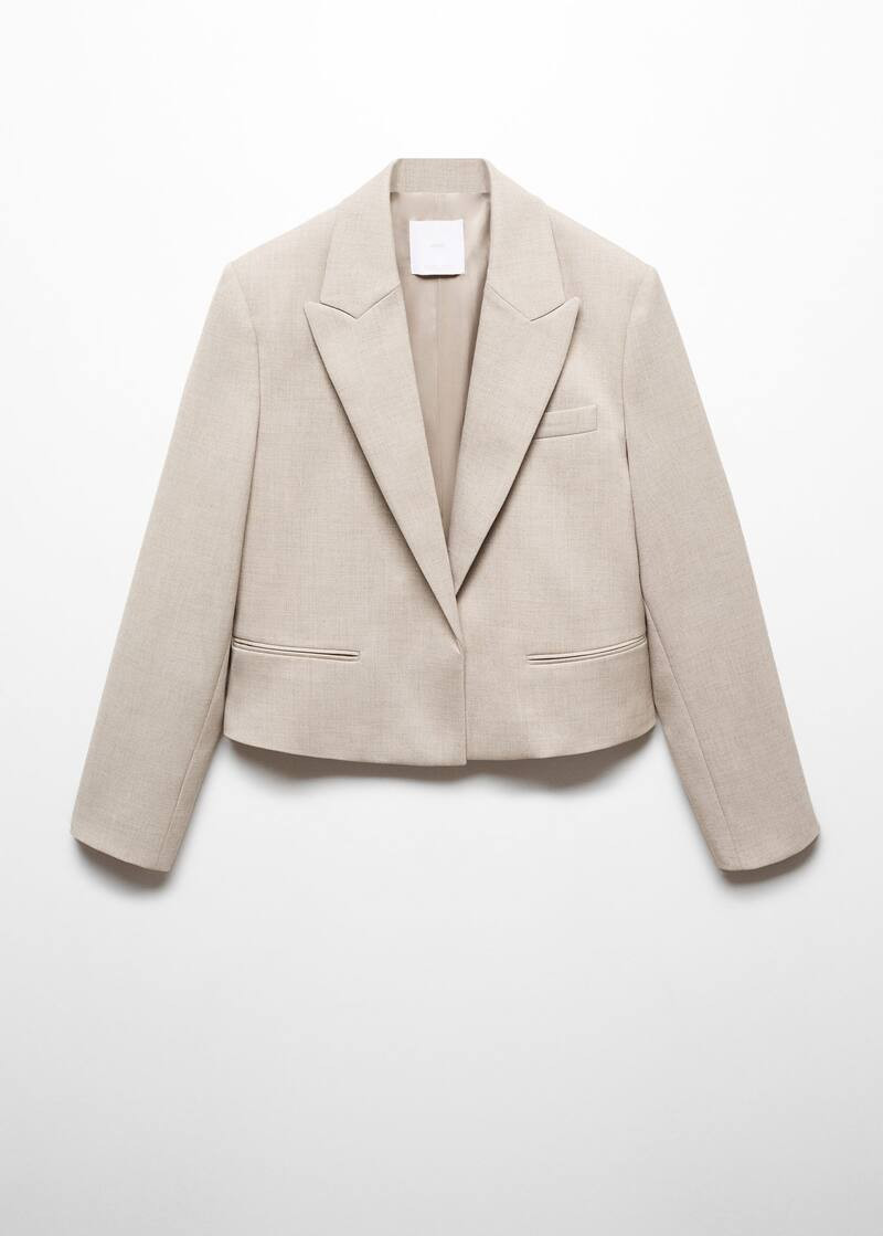 Suche: cropped blazer (8) | Mango Deutschland | MANGO (DE)