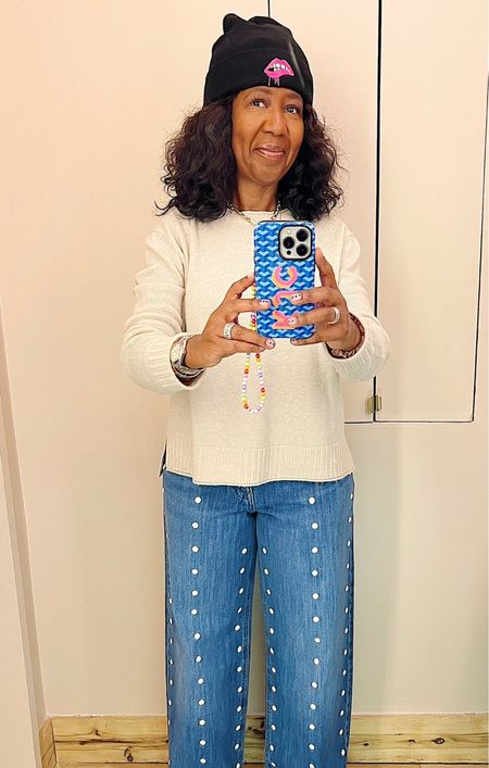 Reporting from the J.Crew dressing room where I found the cutest pants! I’m wearing a size 28.
#effiespaper

#LTKU #LTKover40 #LTKMostLoved