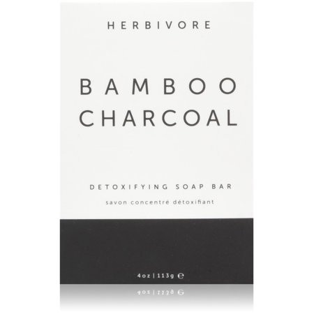 Herbivore Botanicals - All Natural Bamboo Charcoal Face/Body Cleansing Soap Bar | Walmart (US)