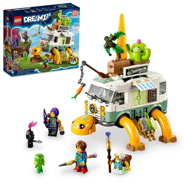 LEGO DREAMZzz Mrs. Castillo’s Turtle Van 71456, 2 in 1 Building Toy Vehicle Playset for Fans of... | Walmart (US)