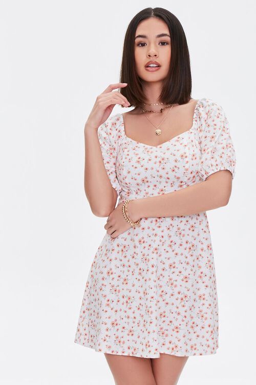 Floral Print Mini Dress | Forever 21 (US)