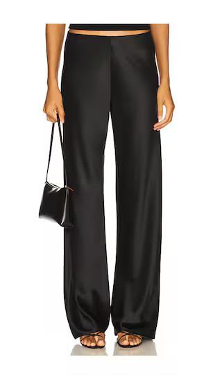 CAMI NYC Bristol Mid Rise Pant in Black. - size XS (also in M, S) | Revolve Clothing (Global)