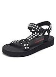 UNIONBAY Women's Precious Sandal, Black, 7.5 | Amazon (US)