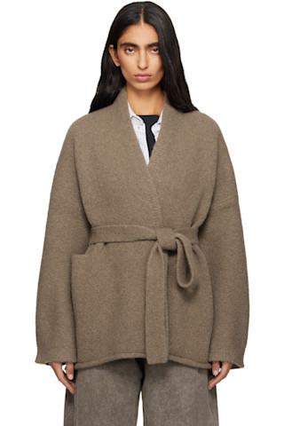 Beige Coto Cardigan | SSENSE