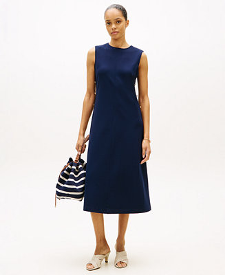 Women's Dark Night Button Midi Dress | Macy's