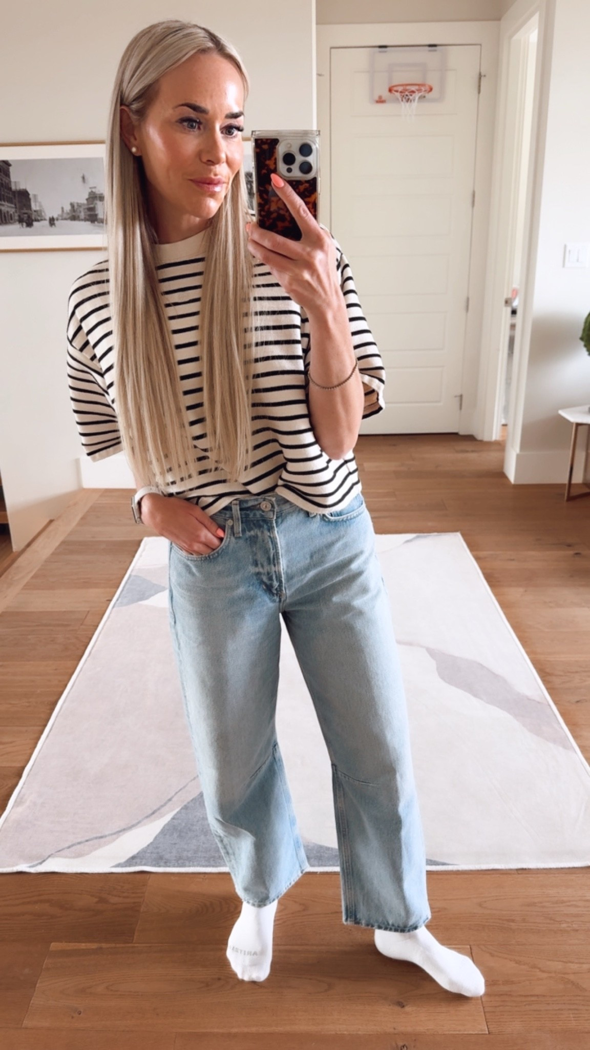 My most worn Jean in this gorgeous light wash. Wearing 25. This cropped tee is a heavier weight and  sits perfectly. Also love it to wear with shorts when it’s warmer!

#LTKsummer #LTKjeans #LTKsale
