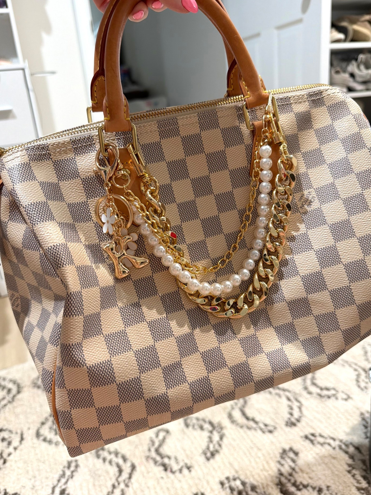 Dressed up on OG LV speedy (I’ve had this girl since 2017) with some fun bag charms from Amazon! 

She looks fab. 



#LTKOver40 #LTKootd #LTKselfcare