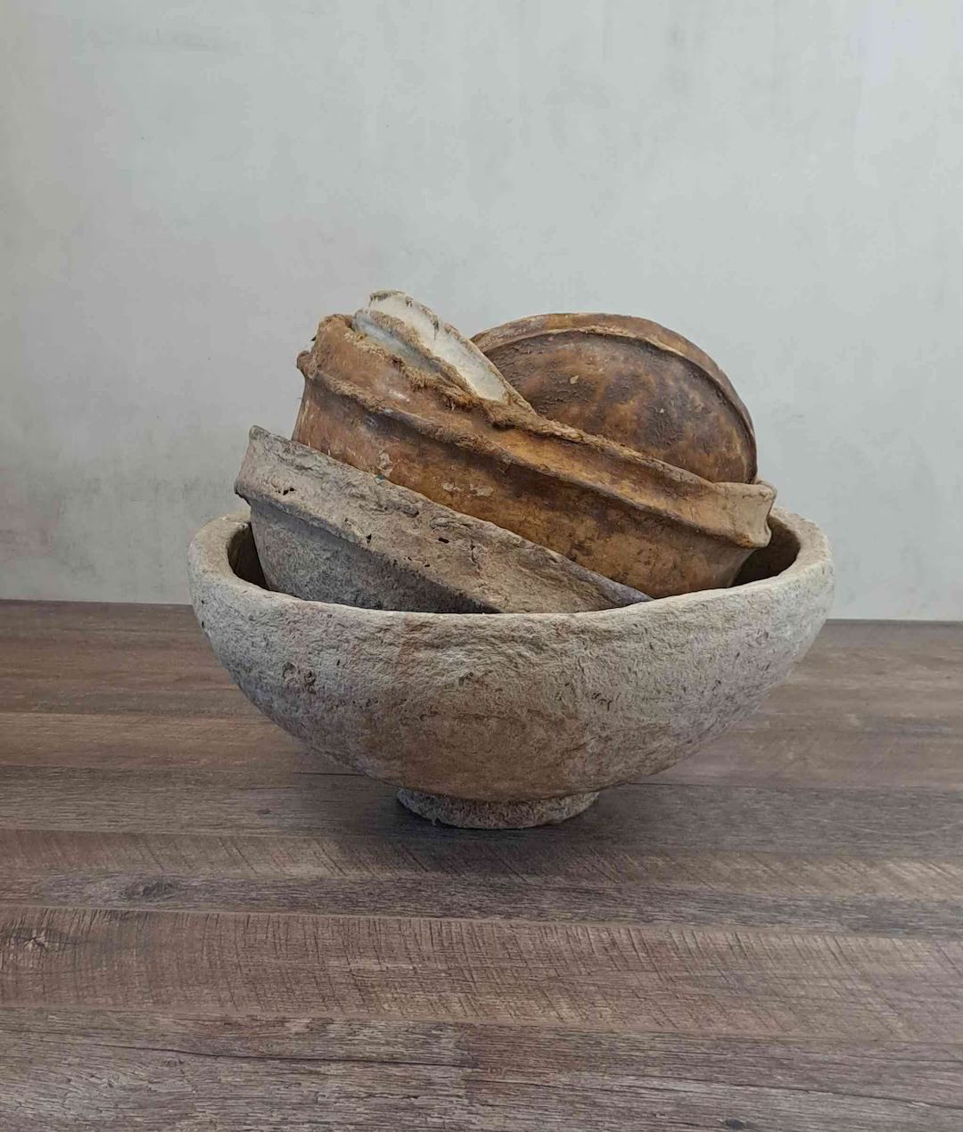 Indian Artisan Paper Mâché Bowl | Etsy (US)