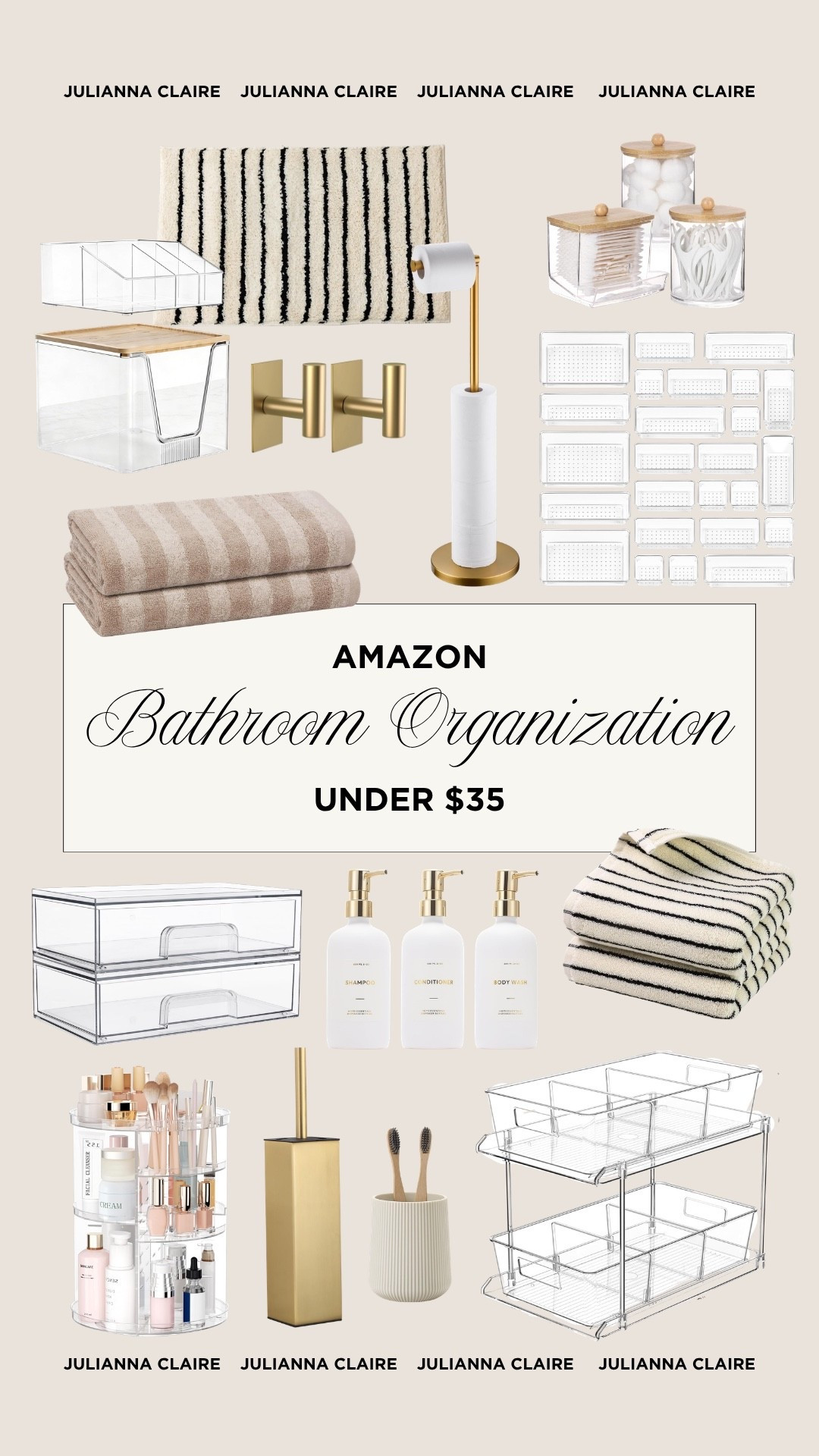 Bathroom organization essentials from Amazon under $35!

#LTKHome