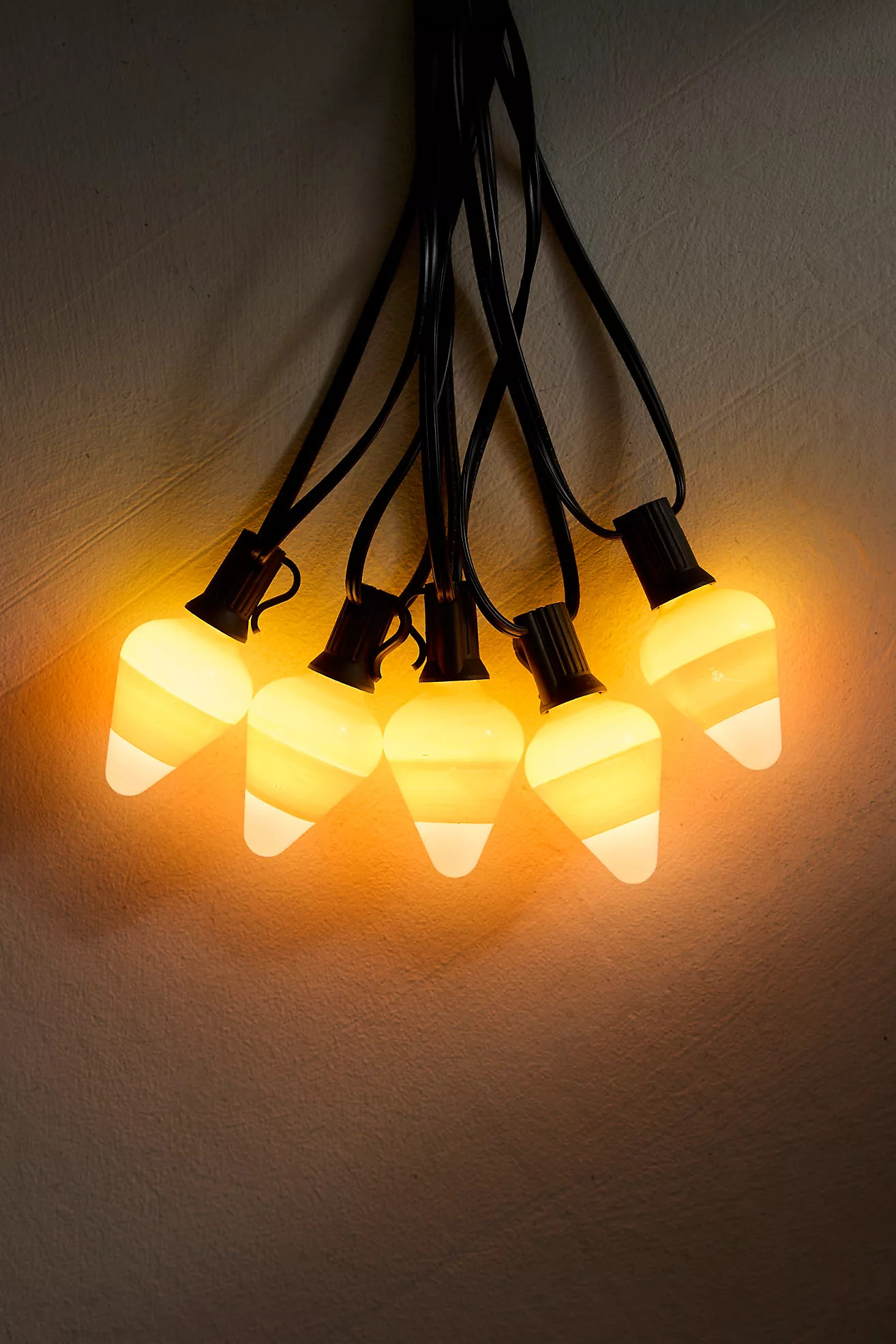 Terrain Stargazer Garden Lights, Set of 21 Bulbs, Candy Corn | Anthropologie (US)