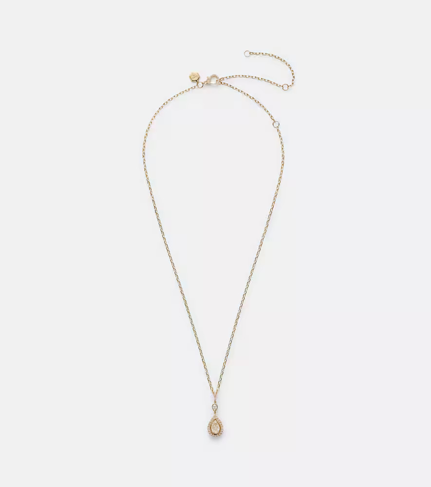Shay Jewelry 18kt gold pendant necklace with diamonds | Mytheresa (US/CA)