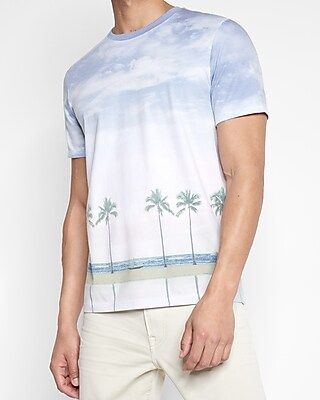Tropical Print Graphic T-Shirt | Express