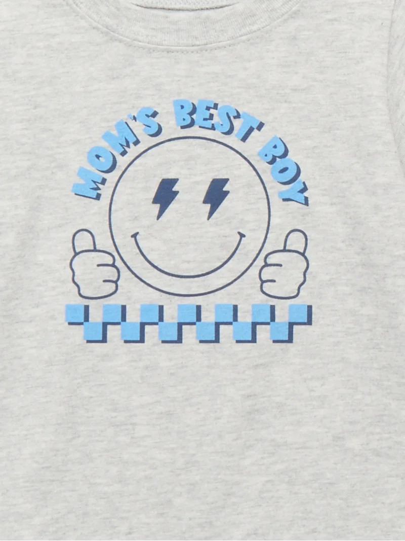 Garanimals Baby Boy Graphic T-Shirt with Short Sleeves, Sizes 0M-24M - Walmart.com | Walmart (US)