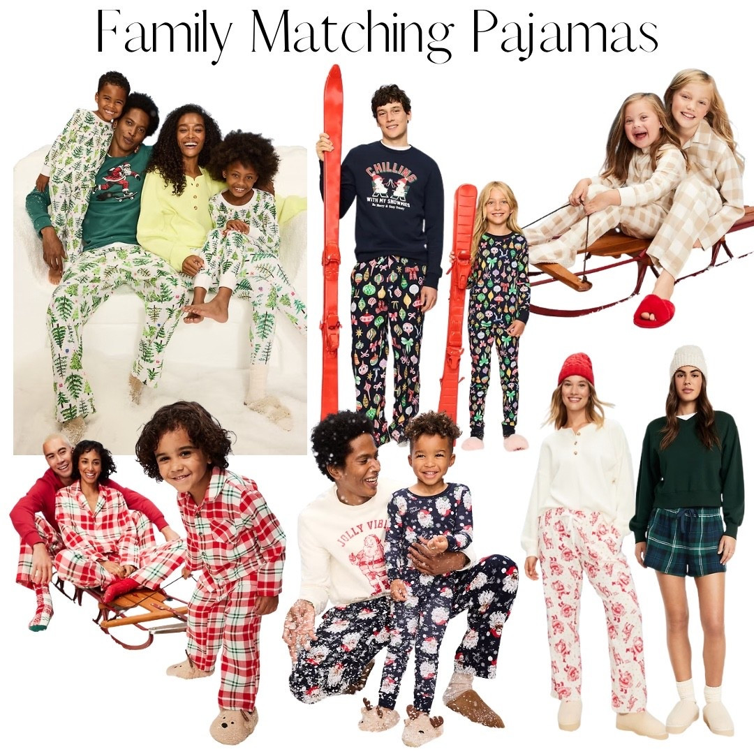 Old Navy has the cutest matching family pajamas on sale!! So may prints and styles for everyone! 

#LTKHoliday #LTKSaleAlert #LTKFamily
