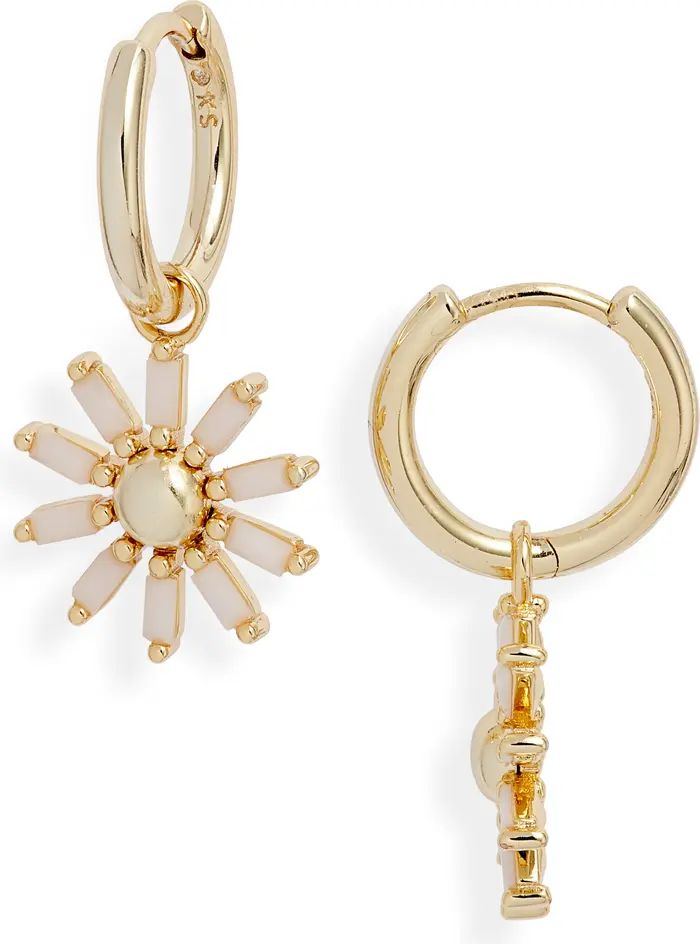 Kendra Scott Madison Daisy Drop Huggie Hoop Earrings | Nordstrom | Nordstrom