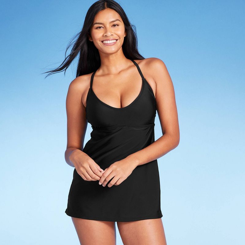 Women's Scoop Neck Swim Dress - Kona Sol™ | Target