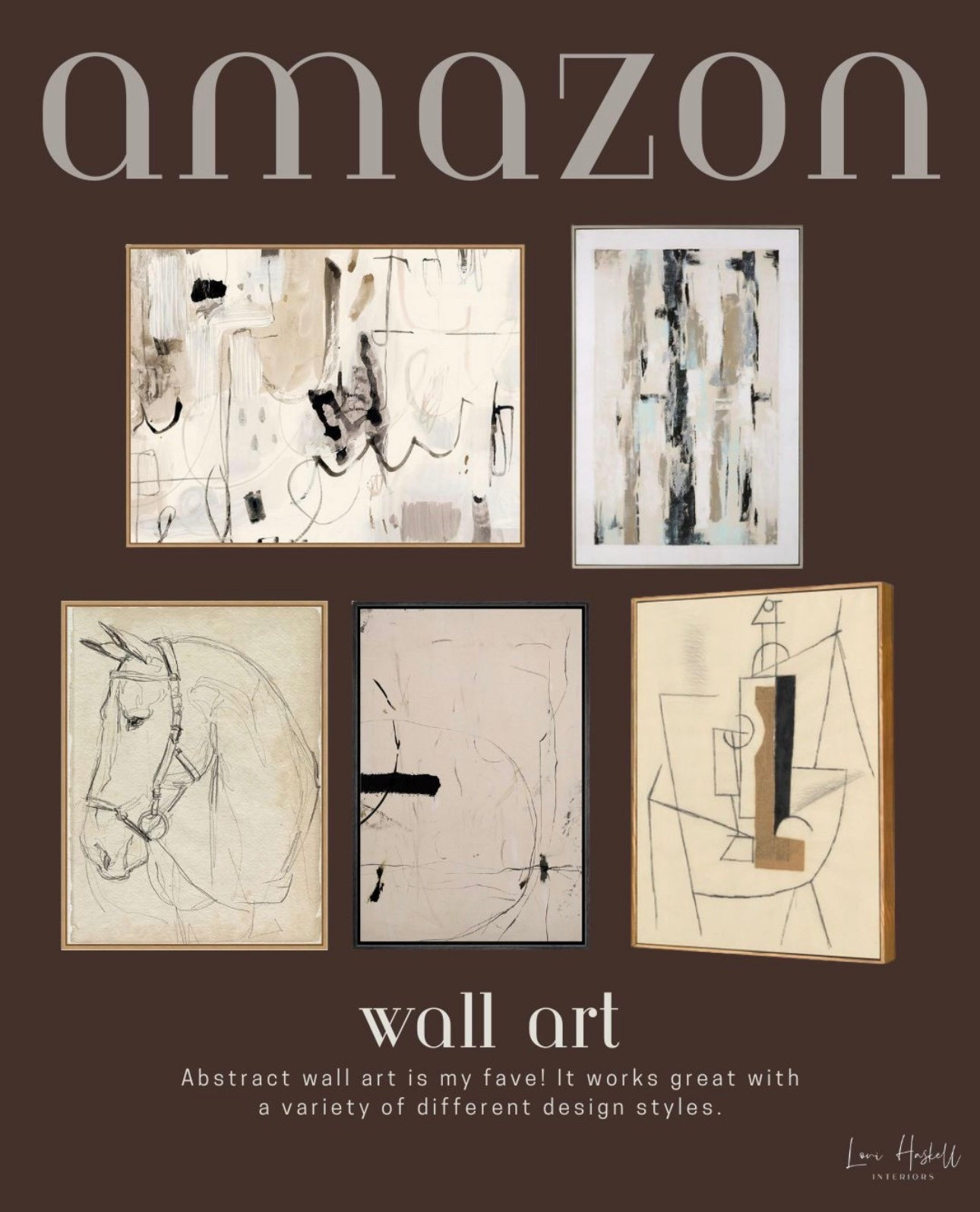 Abstract wall art is my favorite! 


#LTKOver40 #LTKHome