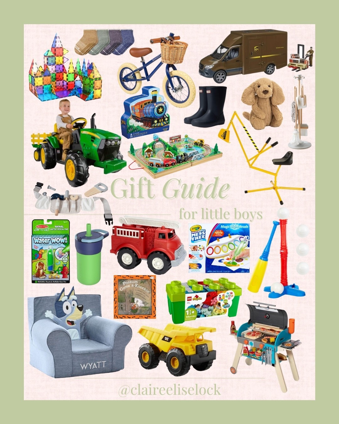 Gift guide for little boys! Toddlers

#LTKGiftGuide #LTKHoliday #LTKCyberWeek