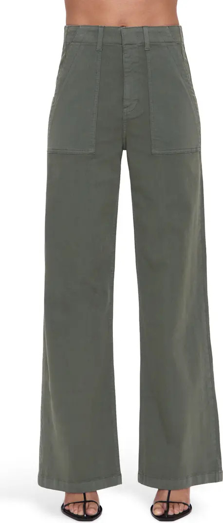 Pistola Nicole Stretch Cotton Wide Leg Pants | Nordstrom | Nordstrom