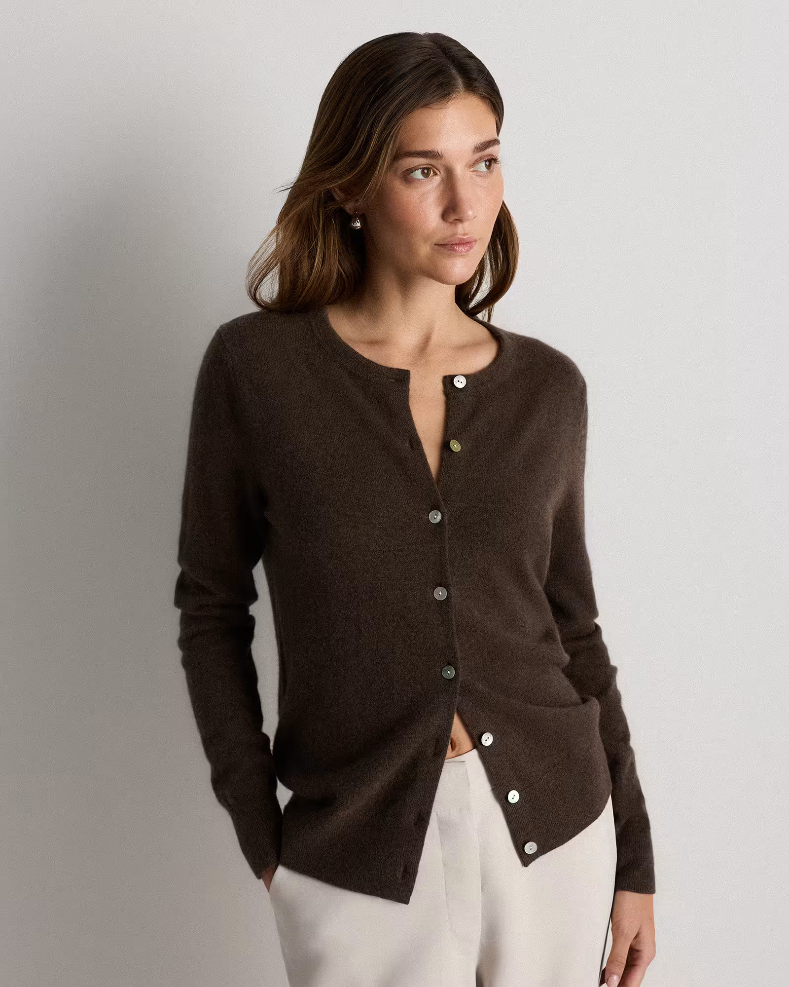 Mongolian Cashmere Cardigan Sweater | Quince