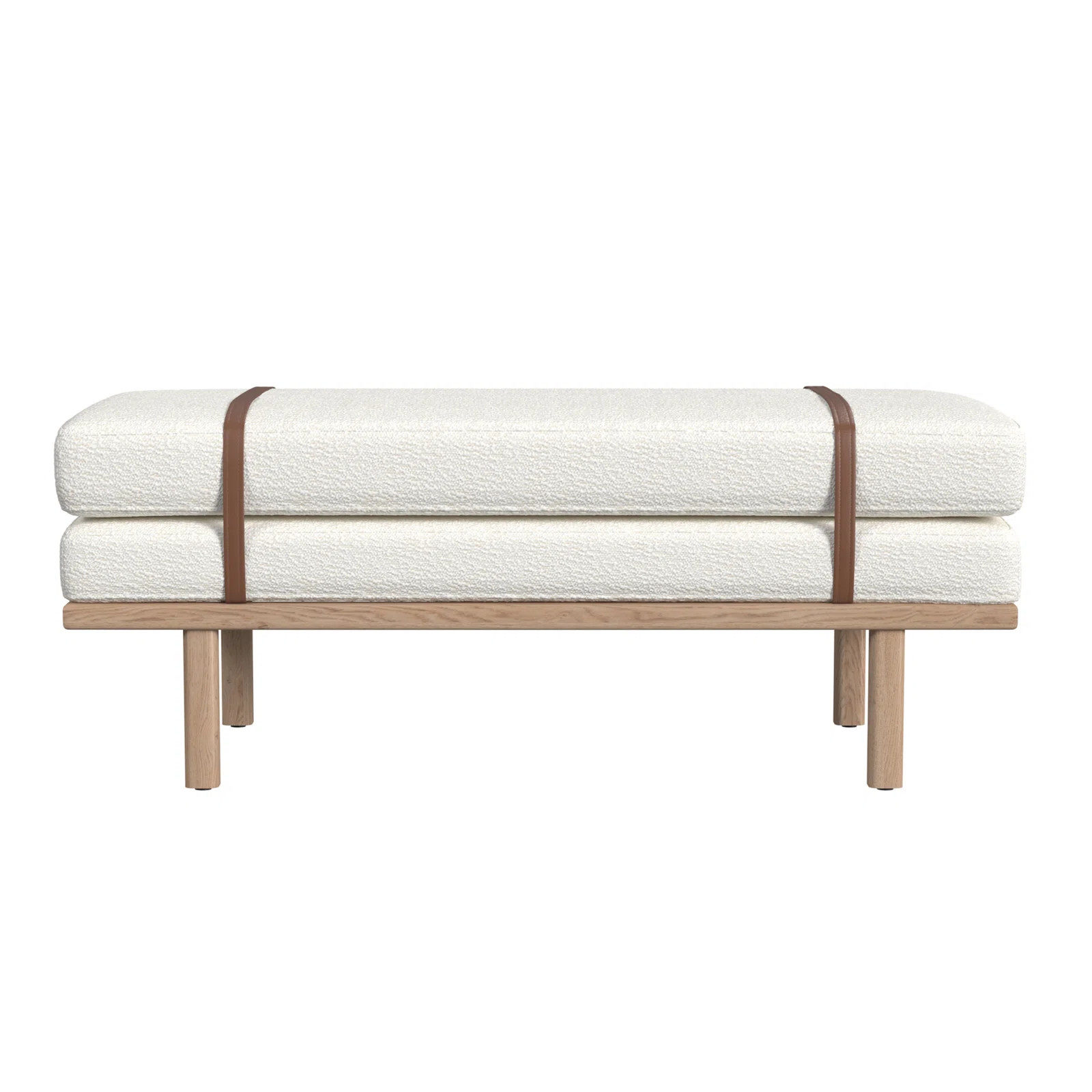 Azayvion Upholstered Bench with Wood Base | Wayfair North America