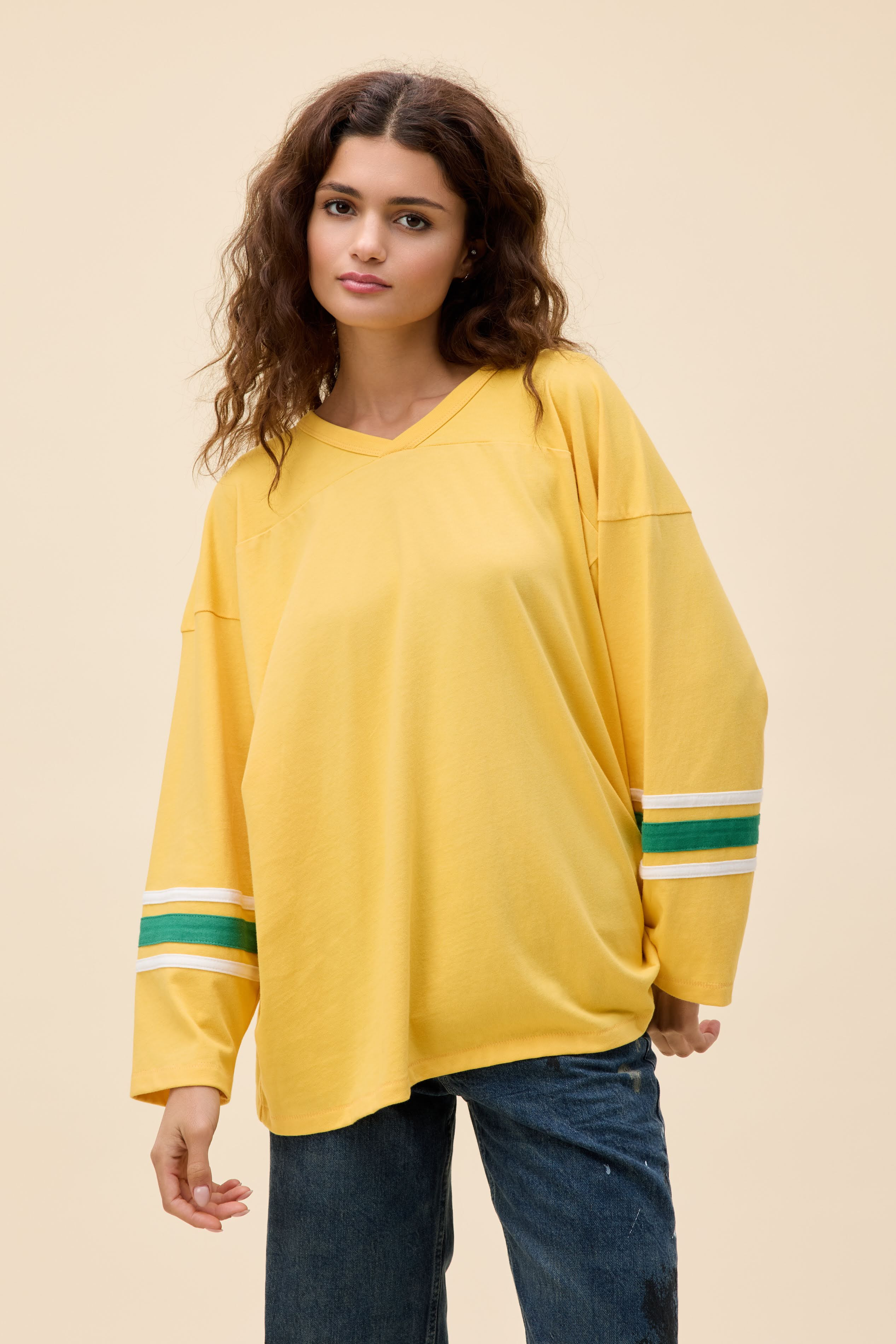 Solid Hockey Jersey Long Sleeve | Daydreamer