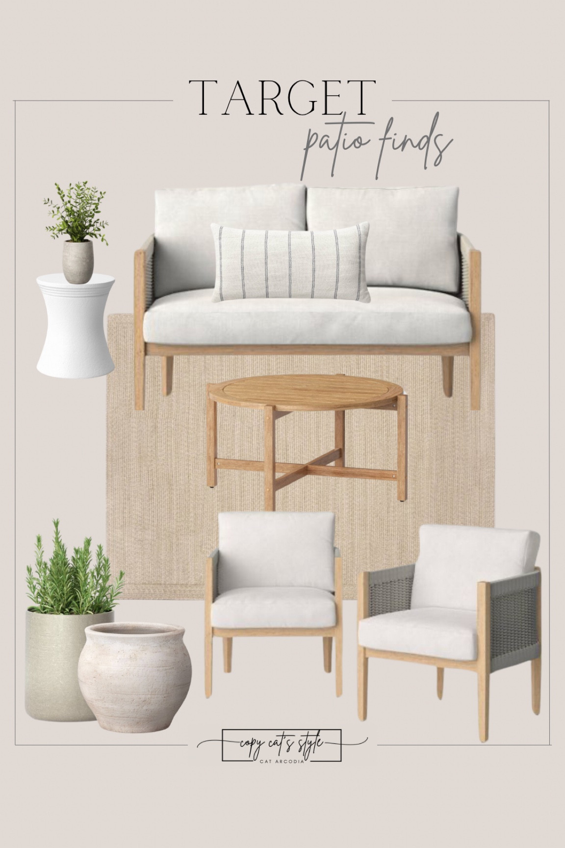 Target has the best outdoor furniture at such a great price. Seasonal finds, outdoor patio

#LTKSeasonal #LTKhome #LTKstyletip