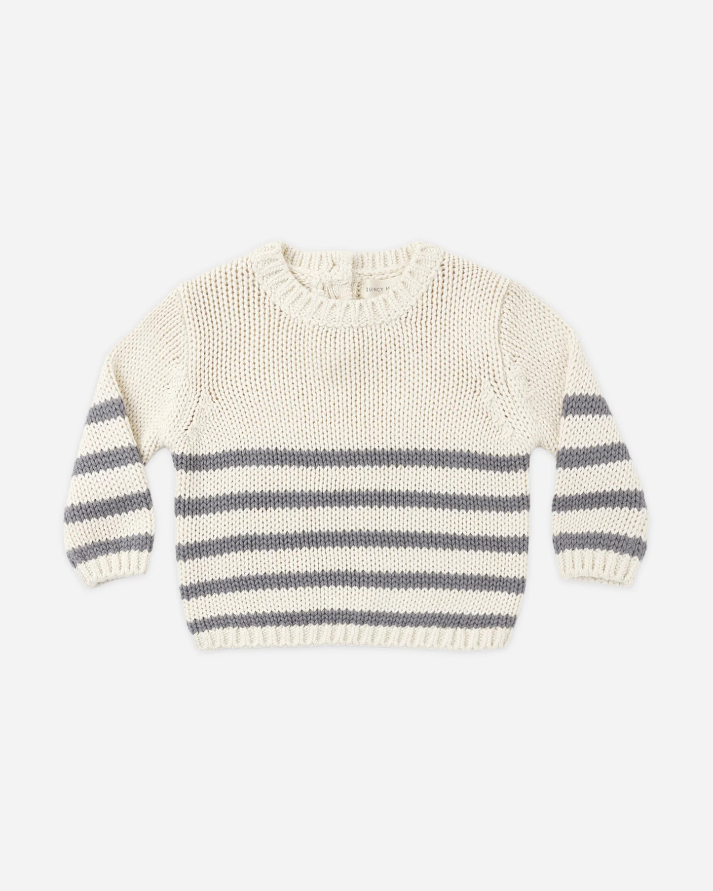 Rex Sweater Slate Stripe | Rylee + Cru