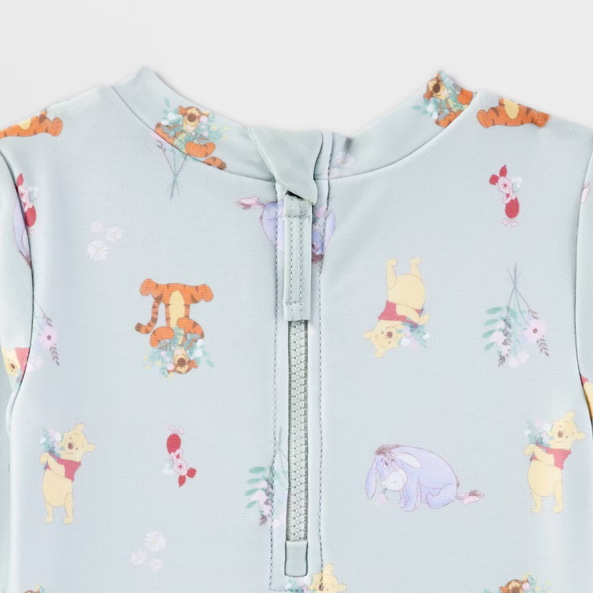 Baby Girls' Winnie The Pooh One Piece Swimsuit - Light Green | Target