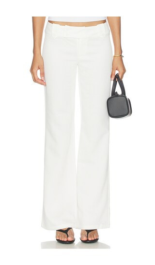 Tiger Mist Kittie Pant in White. Size XS. Also in S, M, L. | Revolve Clothing (Global)
