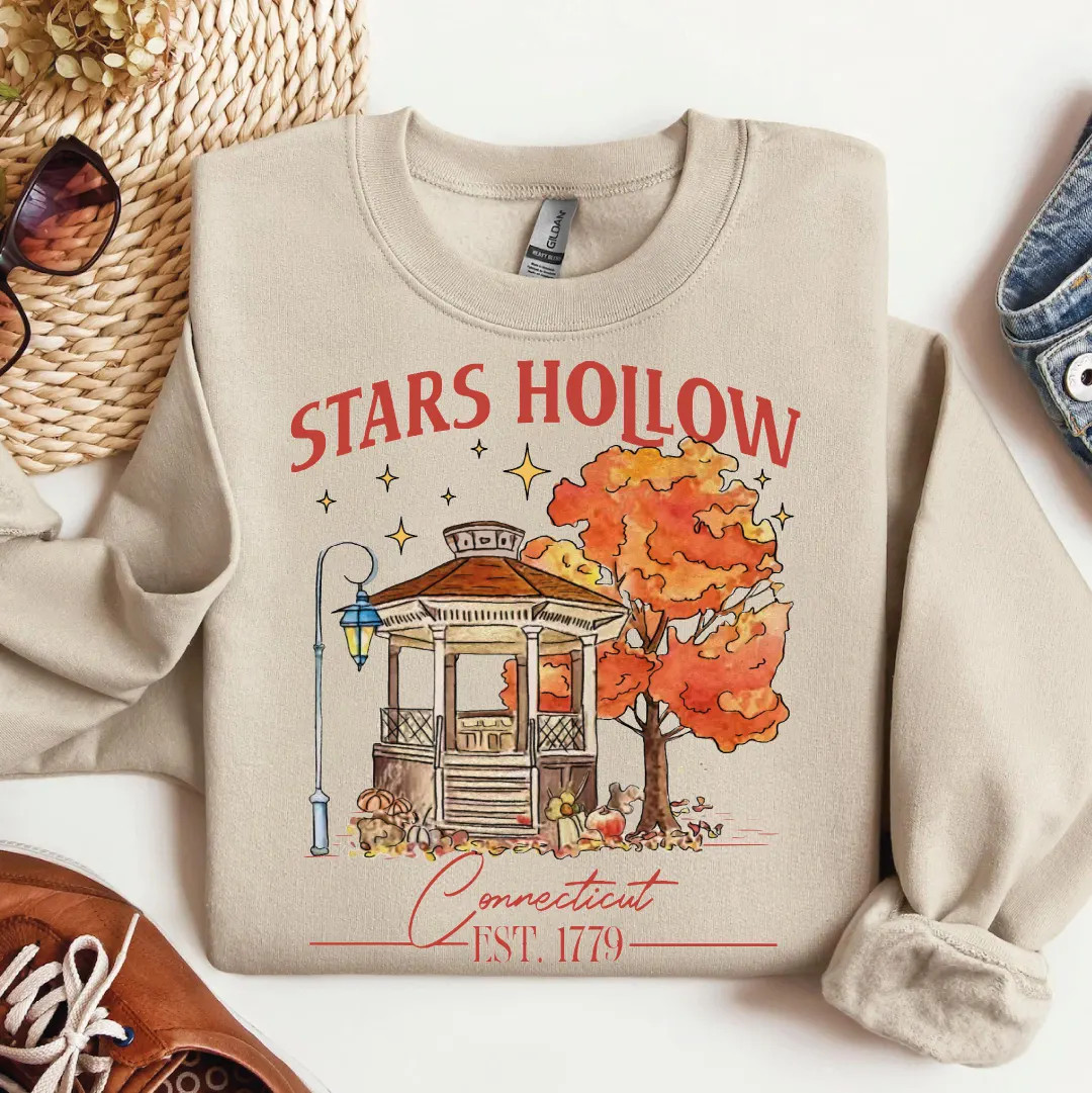 Autumn Stars Hallow Lukes Sweatshirt Shirt Hoodies Adult - Etsy | Etsy (US)