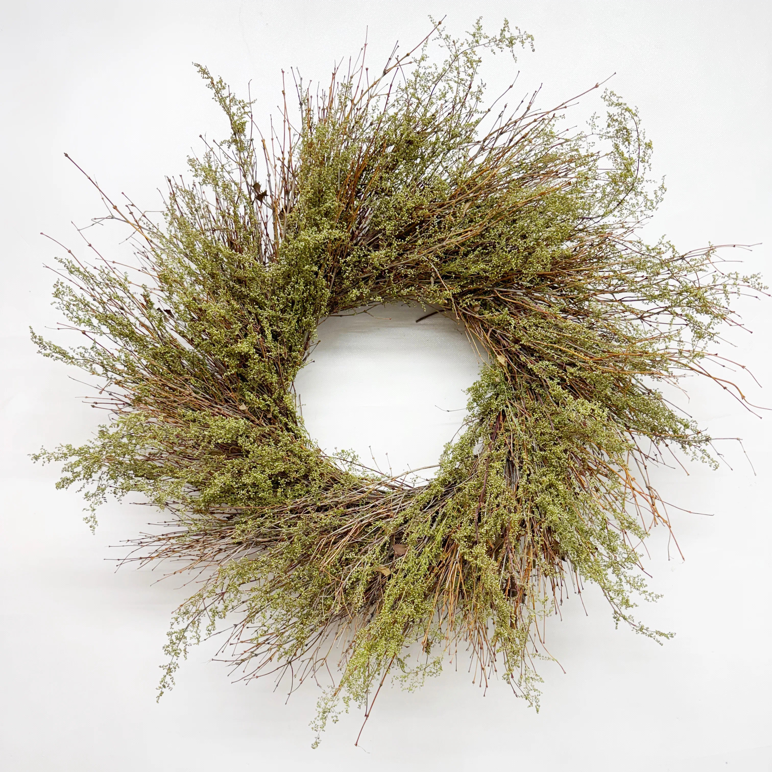 Dried Twigs and Sweet Annie Spring Wreath | Joss & Main