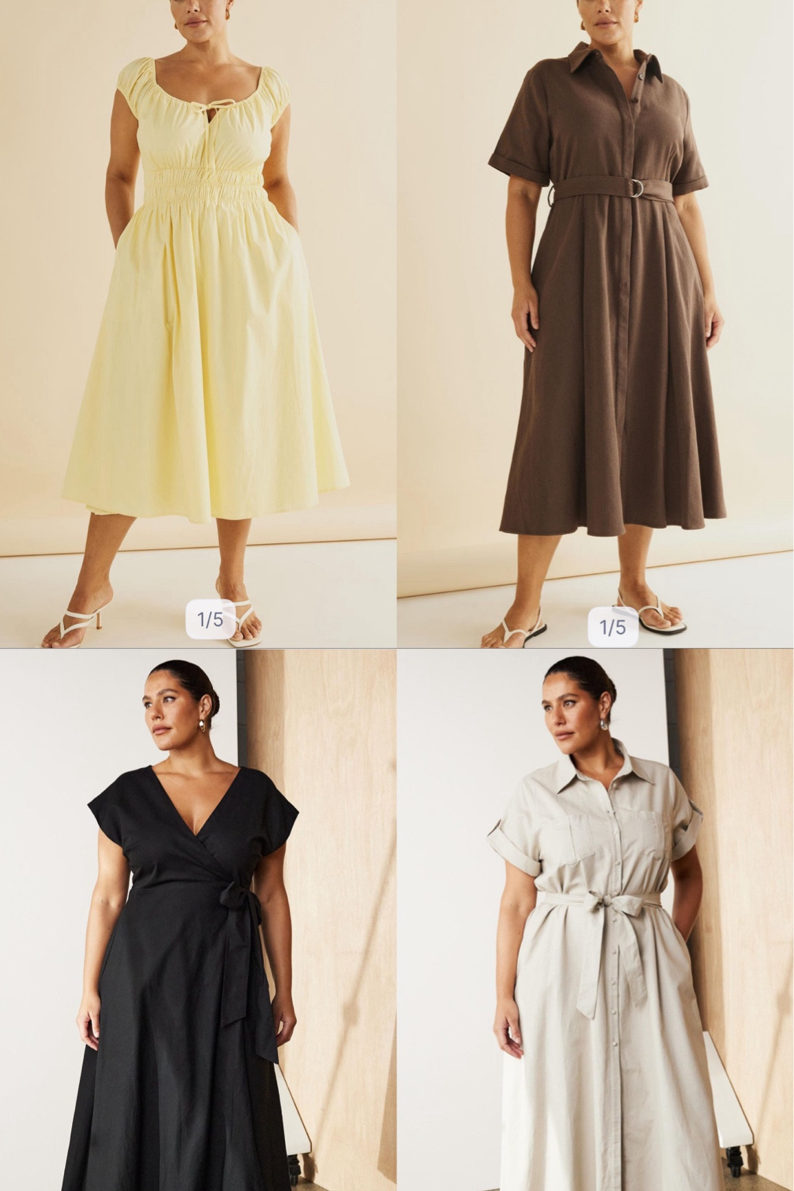 Linked here are a bunch of my fave new dresses from Atmos & here curvy 🫶