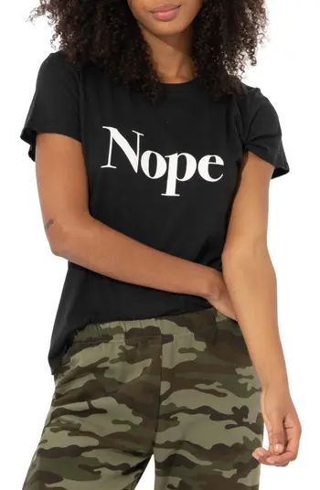 Sub_Urban Riot Nope Boyfriend Graphic Tee | Nordstrom | Nordstrom