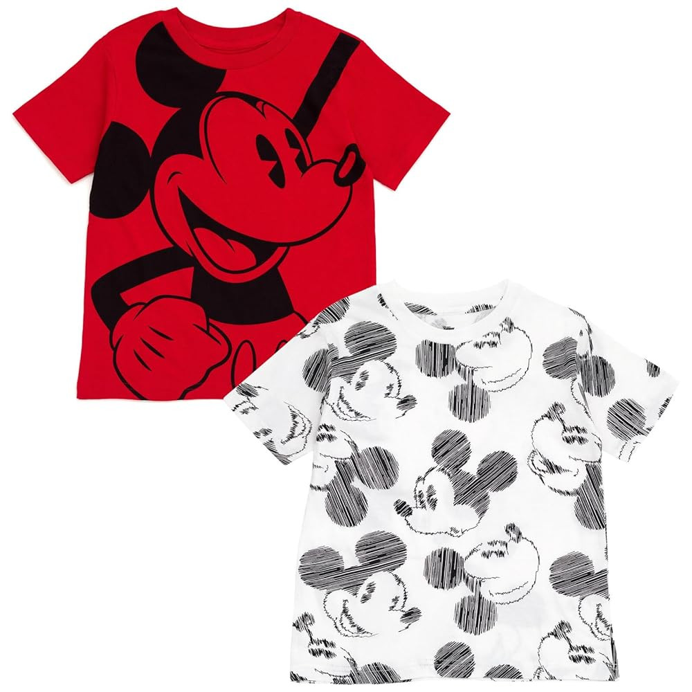 Disney 2 Pack T-Shirts Infant to Big Kid Sizes (12 Months - 14-16) | Amazon (US)