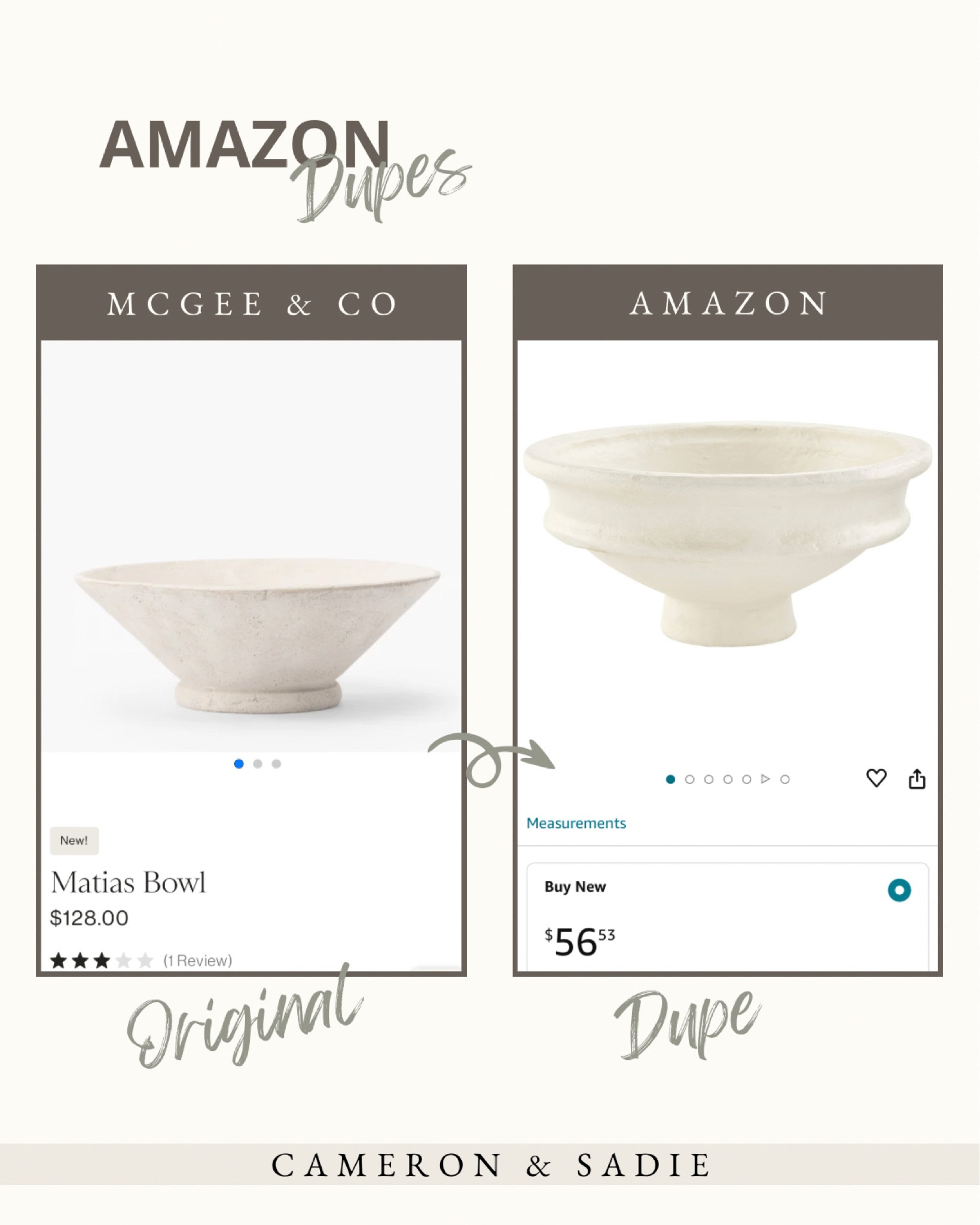Bowl dupe on Amazon

#LTKHome #LTKSummerSales #LTKSaleAlert