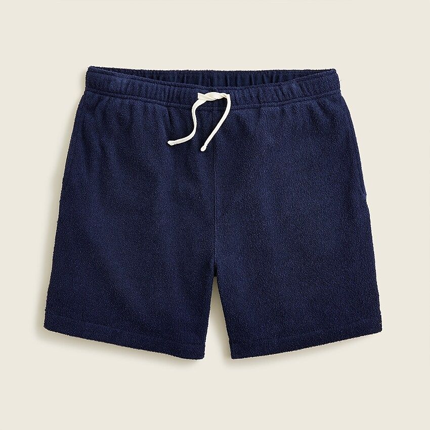6.5" short in terry cloth | J.Crew US