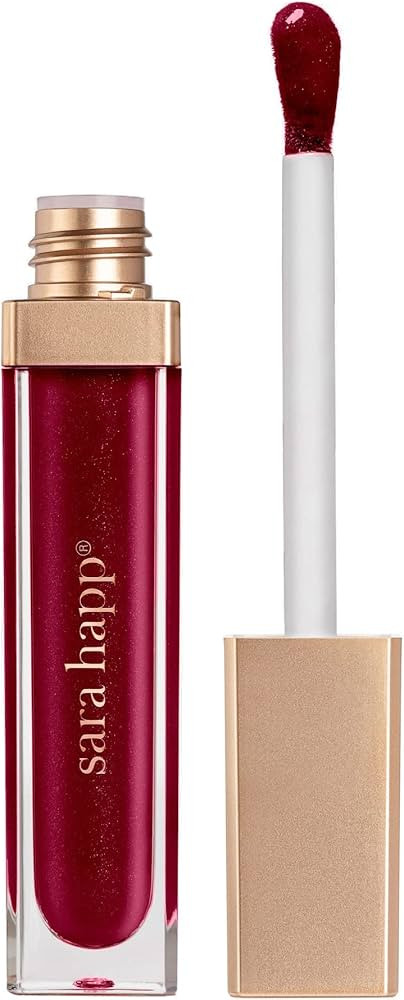 Sara Happ Wild Berry Slip - One Luxe Gloss: Juicy Berry Gloss | High-Impact Shine & Long-Lasting ... | Amazon (US)