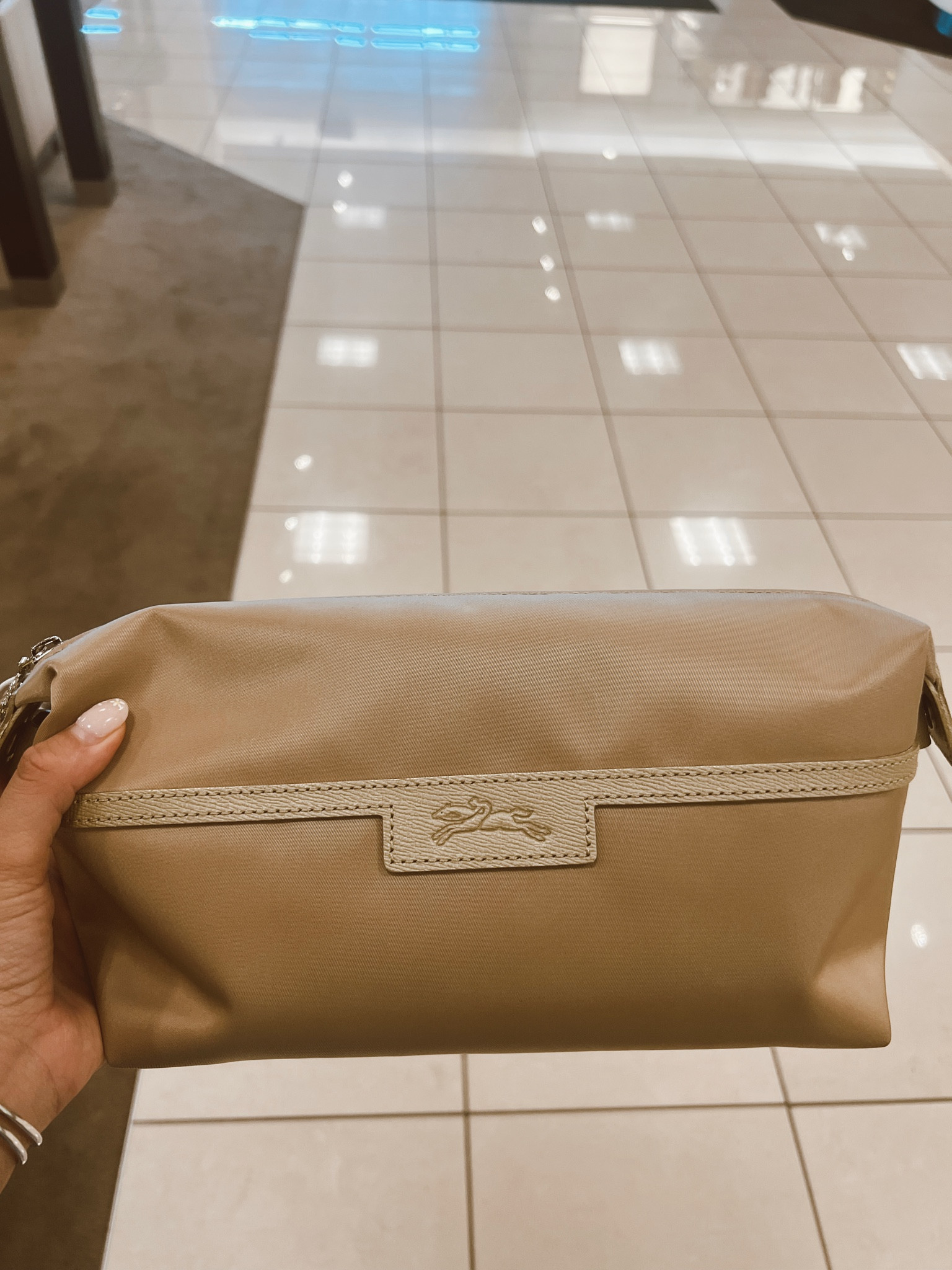 Longchamp Le Pliage Toiletry Case in Norway at Nordstrom