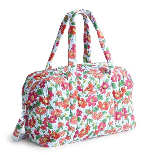 Vera Bradley Women's Disney Featherweight Miramar Weekender Travel Bag, Mickey Meadow, One Size | Amazon (US)